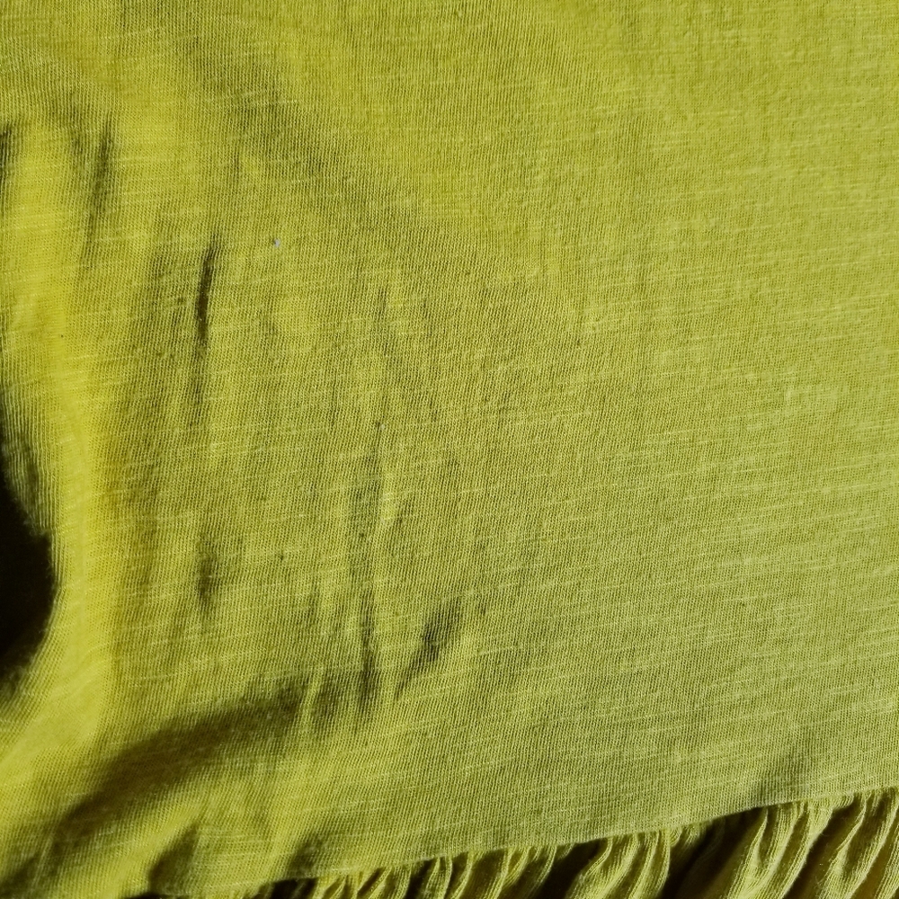 TERRA & SKY MUSTARD YELLOW V-NECK BABYBOLL BLOUSE SIZE 4X - Picture 11 of 11